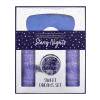 The Indulgent Bathing Co. Starry Nights Sweet Dreams Set Подаръчен комплект душ крем Lavender And Lime Flower Shower Cream 300 ml + мляко за баня Lavender And Lime Flower Bath Milk 300 ml + масло за тяло Lavender And Lime Flower Body Butter 100 ml + маска за сън Satin Sleep Mask 1 бр увредена кутия