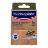 Hansaplast Green &amp; Protect Plaster Лепенки 1 бр