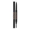 Makeup Revolution London Duo Brow Definer Молив за вежди за жени 0,25 g Нюанс Medium Brown