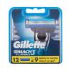 Gillette Mach3 Turbo Резервни ножчета за мъже 12 бр