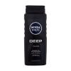 Nivea Men Deep Clean Body, Face &amp; Hair Душ гел за мъже 500 ml