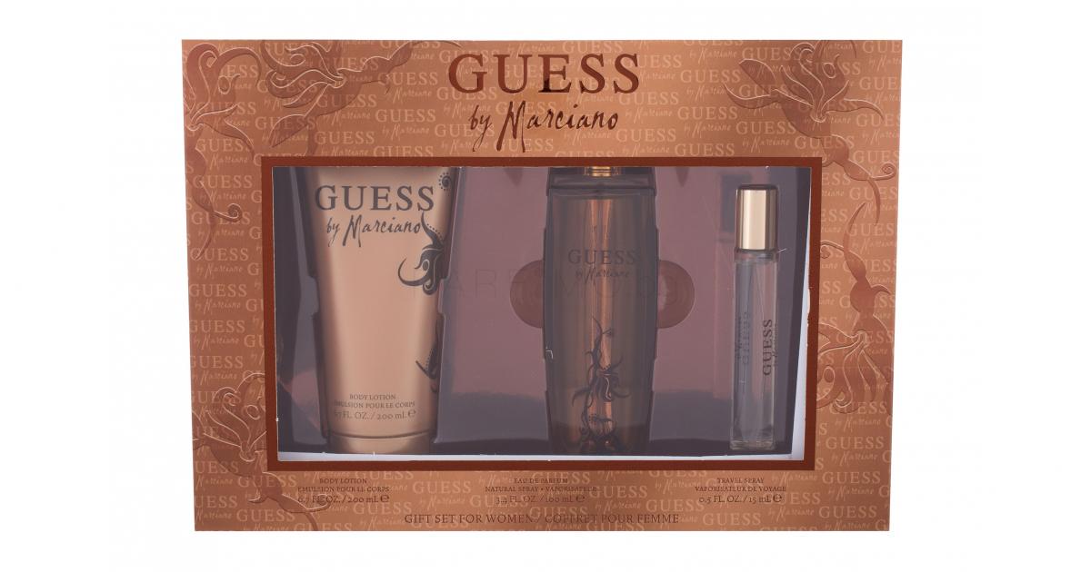 GUESS Guess by Marciano Подаръчен комплект за жени EDP 100 ml EDP 15 ml лосион за тяло 200