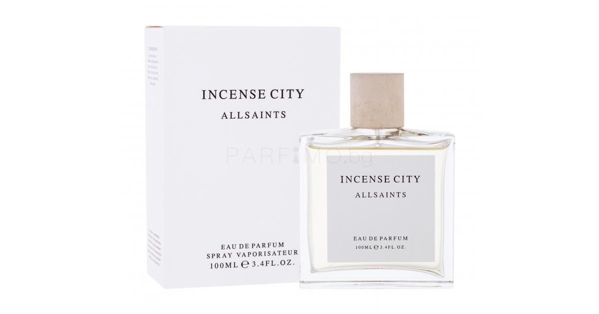 All saints cheap perfume incense city