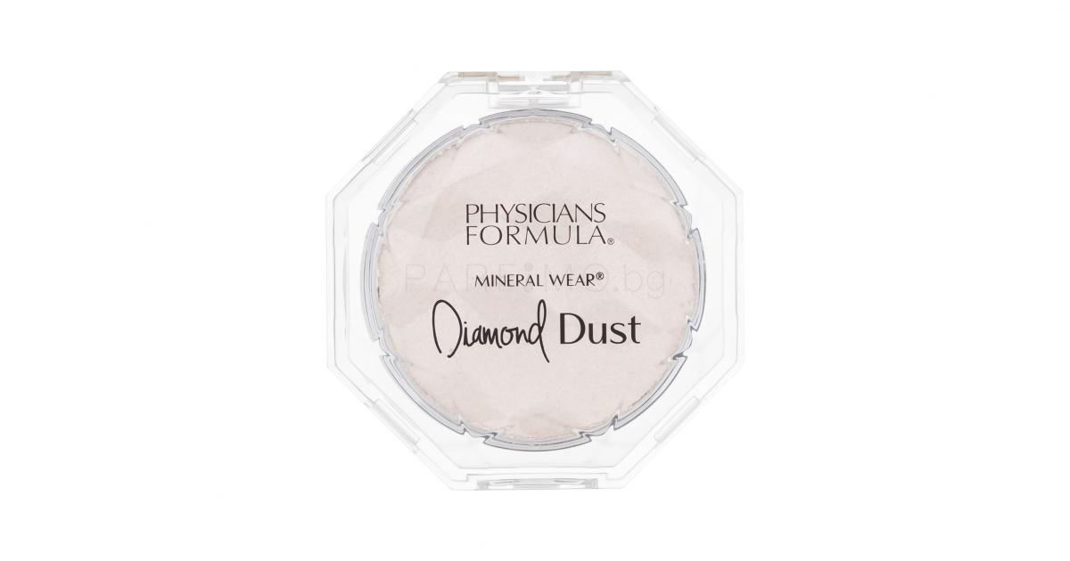 Physicians Formula Mineral Wear Diamond Dust Хайлайтър за жени 6 гр Нюанс Starlit Glow Parfimobg 3023