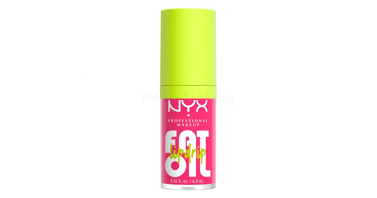 NYX Professional Makeup Fat Oil Lip Drip Масло за устни за жени 4,8 Ml ...