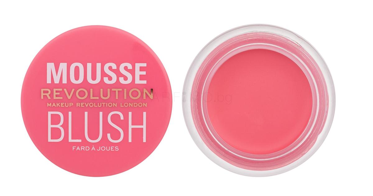 Makeup Revolution London Mousse Blush Руж за жени 6 G Нюанс Squeeze Me Soft Pink Parfimobg 8393