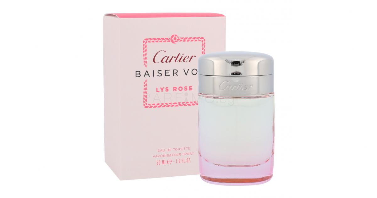 cartier baiser vole lys rose eau de toilette