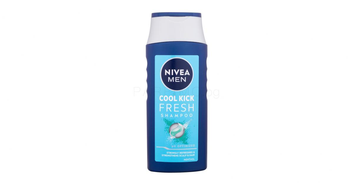 Nivea Men Cool Kick Fresh Shampoo Шампоан за мъже 250 ml Parfimo bg