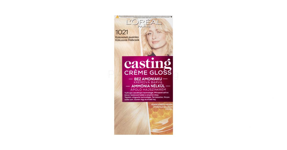 L Oréal Paris Casting Creme Gloss Glossy Princess Боя за коса за жени ml Нюанс Coconut