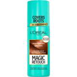 L'Oréal Paris Magic Retouch Instant Root Concealer Spray Боя за коса за жени 75 ml Нюанс Mahagony Brown