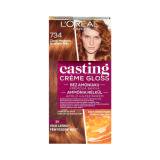 L'Oréal Paris Casting Creme Gloss Боя за коса за жени 48 ml Нюанс 734 Golden Honey