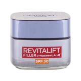 L'Oréal Paris Revitalift Filler HA SPF50 Дневен крем за лице за жени 50 ml