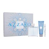 Azzaro Chrome Подаръчен комплект EDT 100 ml + EDT 10 ml + шампоан за коса и тяло 75 ml