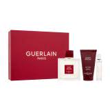 Guerlain Habit Rouge Подаръчен комплект EDT 100 ml + EDT 10 ml + душ гел 75 ml