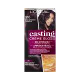 L'Oréal Paris Casting Creme Gloss Боя за коса за жени 48 ml Нюанс 316 Plum