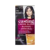 L'Oréal Paris Casting Creme Gloss Боя за коса за жени 48 ml Нюанс 210 Blue Black