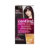 L'Oréal Paris Casting Creme Gloss Боя за коса за жени 48 ml Нюанс 360 Black Cherry