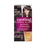 L'Oréal Paris Casting Creme Gloss Боя за коса за жени 48 ml Нюанс 412 Iced Cocoa