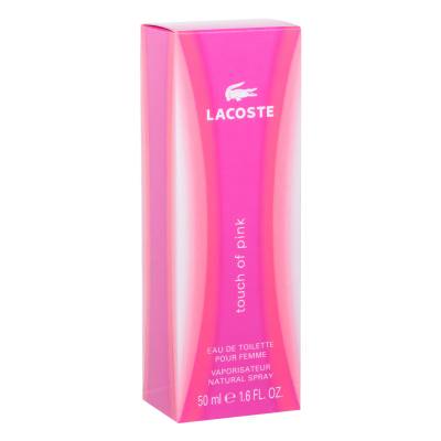 Lacoste Touch Of Pink Eau de Toilette за жени 50 ml увредена кутия