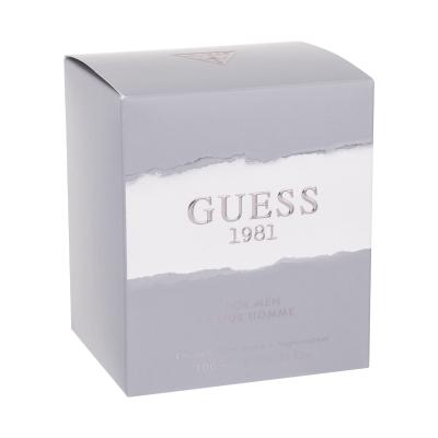 GUESS Guess 1981 Eau de Toilette за мъже 100 ml увредена кутия