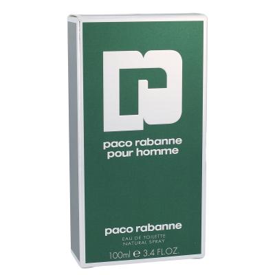 Paco Rabanne Paco Rabanne Pour Homme Eau de Toilette за мъже 100 ml увредена кутия