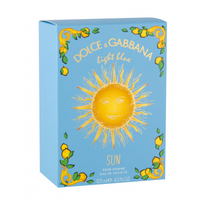 Dolce&amp;Gabbana Light Blue Sun Pour Homme Eau de Toilette за мъже 125 ml