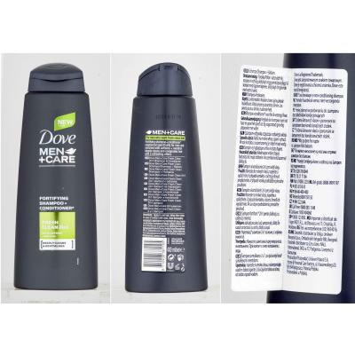 Dove Men + Care Fresh Clean 2in1 Шампоан за мъже 400 ml