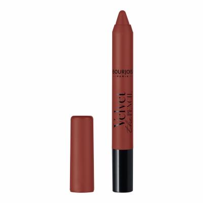 BOURJOIS Paris Velvet The Pencil Червило за жени 3 g Нюанс 10 Brun de Folie