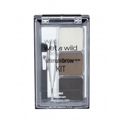 Wet n Wild Ultimate Brow™ Комплекти и палитри за вежди за жени 2,5 g Нюанс Ash Brown