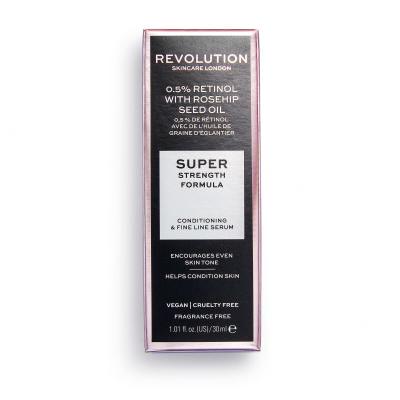 Revolution Skincare Skincare 0,5% Retinol with Rosehip Seed Oil Серум за лице за жени 30 ml