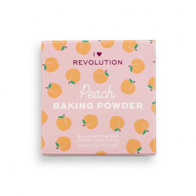 I Heart Revolution Loose Baking Powder Пудра за жени 22 g Нюанс Peach