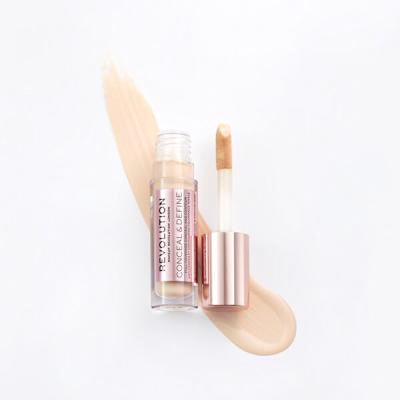 Makeup Revolution London Conceal &amp; Define Коректор за жени 4 g Нюанс C2.5