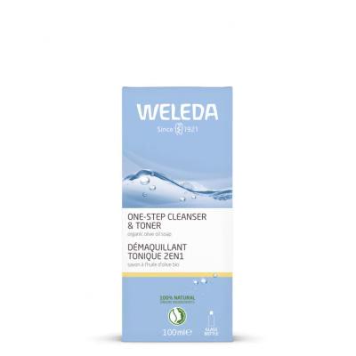 Weleda Witch Hazel One-Step Cleanser &amp; Toner Почистваща вода за жени 100 ml