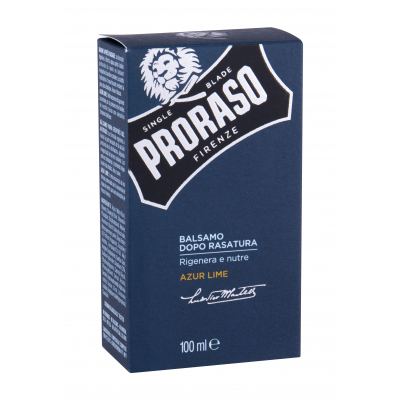 PRORASO Azur Lime After Shave Balm Балсам след бръснене за мъже 100 ml