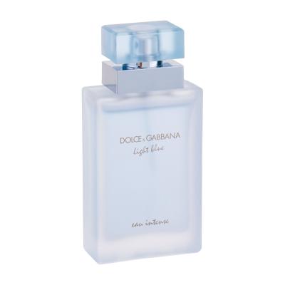 Dolce&amp;Gabbana Light Blue Eau Intense Eau de Parfum за жени 25 ml увредена кутия