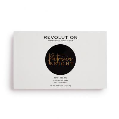 Makeup Revolution London X Patricia Bright Сенки за очи за жени 33,6 g Нюанс Rich In Life