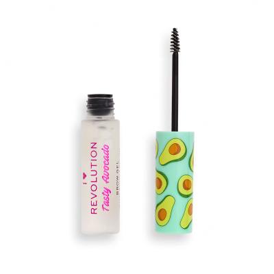 I Heart Revolution Tasty Avocado Brow Gel Спирала за вежди за жени 6 ml Нюанс Clear