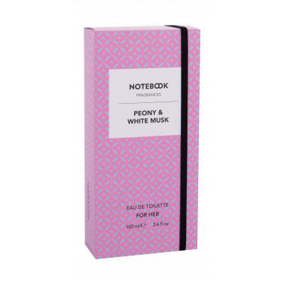 Notebook Fragrances Peony &amp; White Musk Eau de Toilette за жени 100 ml