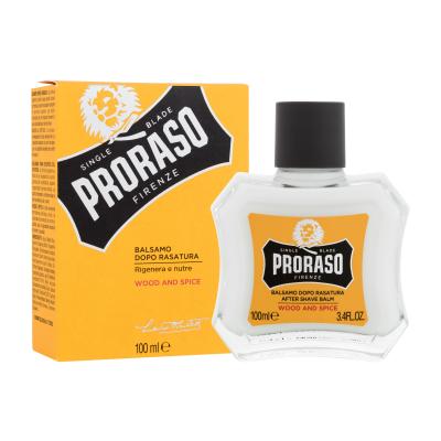 PRORASO Wood & Spice After Shave Balm Балсам след бръснене за мъже 100 ml