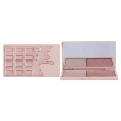 Makeup Revolution London I Heart Makeup Chocolate Duo Palette Хайлайтър за жени 11,2 g Нюанс Elixir Glow