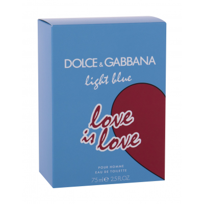 Dolce&amp;Gabbana Light Blue Love Is Love Eau de Toilette за мъже 75 ml