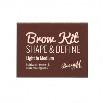 Barry M Brow Kit Комплекти и палитри за вежди за жени 4,5 g Нюанс Light - Medium