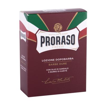 PRORASO Red After Shave Lotion Афтършейв за мъже 100 ml увредена кутия