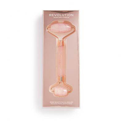 Revolution Skincare Roller Rose Quartz Facial Roller Масажен валяк и камъни за жени 1 бр