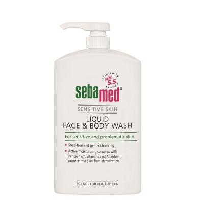 SebaMed Sensitive Skin Face &amp; Body Wash Течен сапун за жени 1000 ml