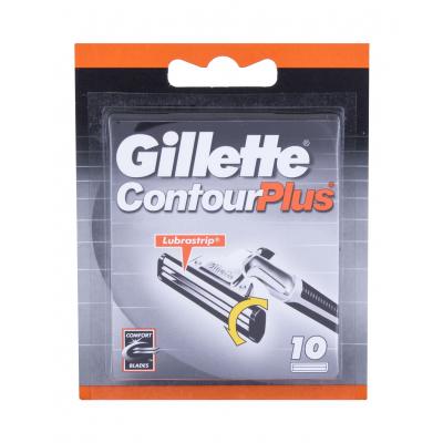 Gillette Contour Plus Резервни ножчета за мъже 10 бр