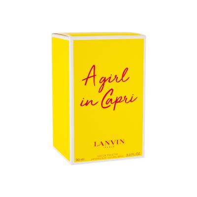 Lanvin A Girl in Capri Eau de Toilette за жени 90 ml увредена кутия