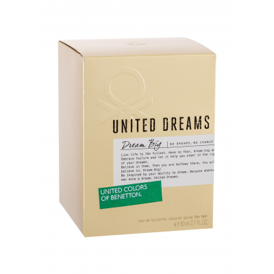 Benetton United Dreams Dream Big Eau de Toilette за жени 80 ml