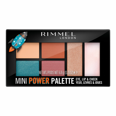 Rimmel London Mini Power Palette Контурираща палитра за жени 6,8 g Нюанс 004 Pioneer