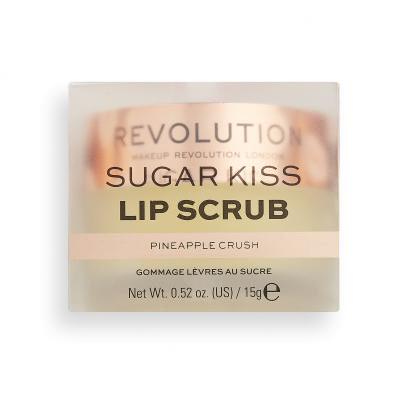 Makeup Revolution London Sugar Kiss Lip Scrub Pineapple Crush Балсам за устни за жени 15 g